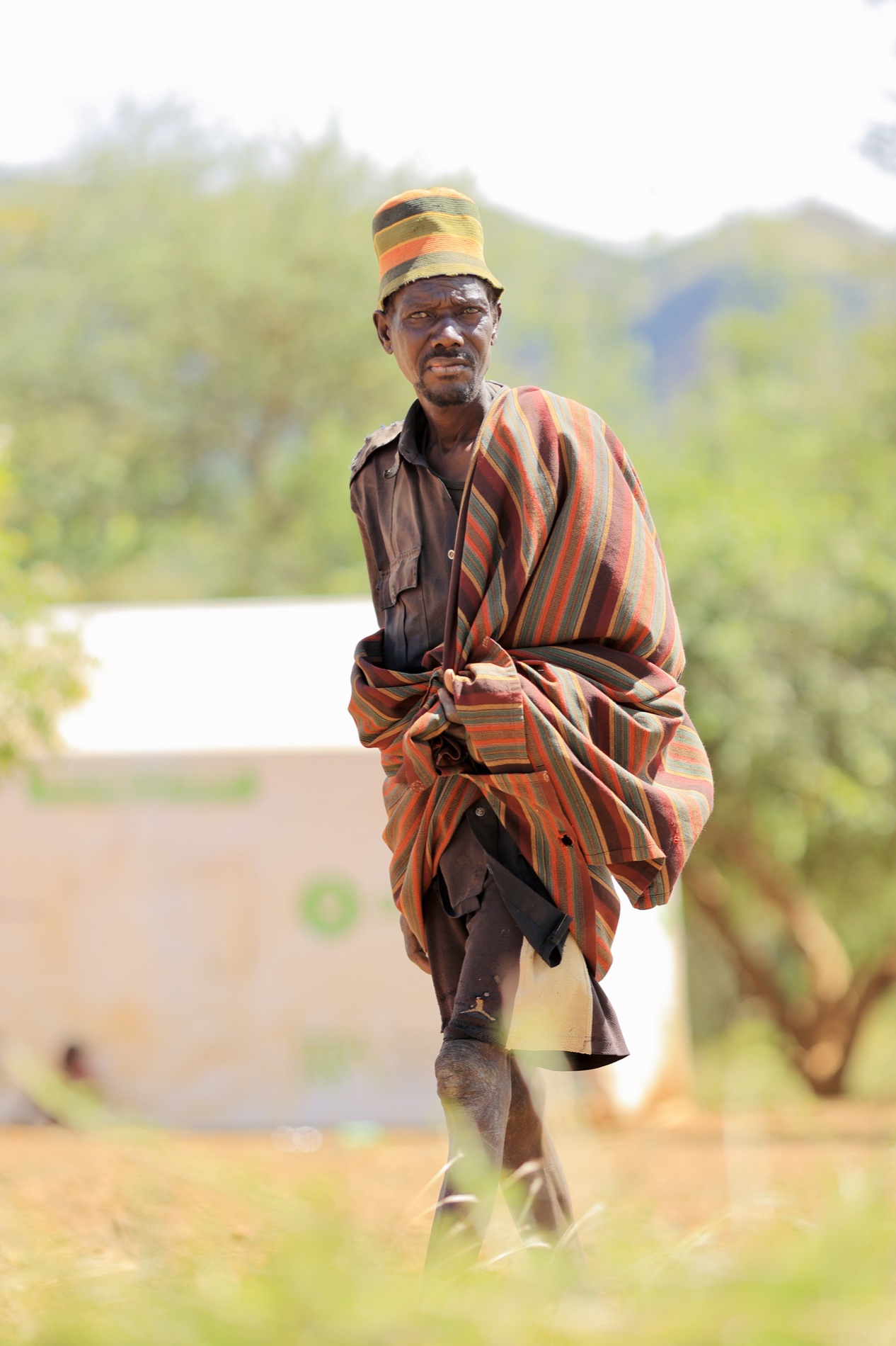 Portrait of a community member in Napedo